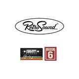 RetroSound Liberty Motor 6 DAB FM AM Radio Bluetooth USB Classic Car Stereo - CEN