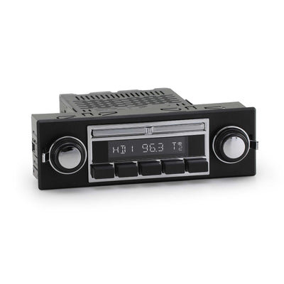 RetroSound Liberty Motor 4 DAB FM Radio Bluetooth Black & Chrome Classic Stereo