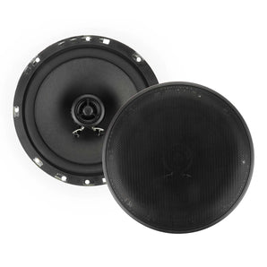 RetroSound Premium Stereo Speakers 6.5 Inch with Grills Sold as a Pair 50w RMS - CEN