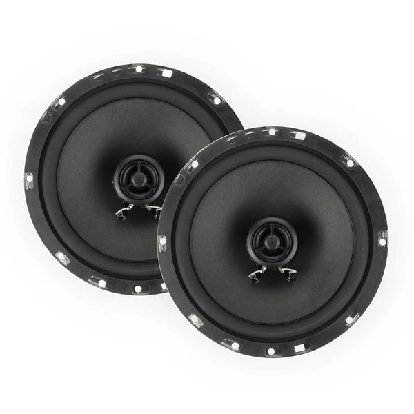 RetroSound Premium Stereo Speakers 6.5 Inch with Grills Sold as a Pair 50w RMS - CEN