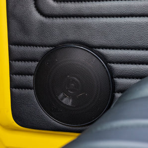 RetroSound Premium Stereo Speakers 6.5 Inch with Grills Sold as a Pair 50w RMS - CEN