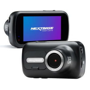 Nextbase 322GW Dash Cam 1080p Video 2.5" Touch Screen Bluetooth GPS WIFI Camera (Copy)