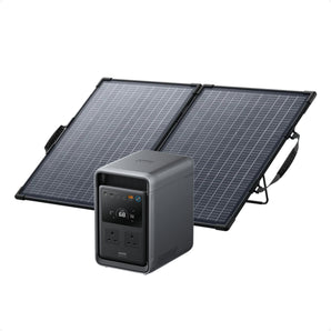 Anker SOLIX S2000 Battery + PS100 Bifacial Solar Panel 100w