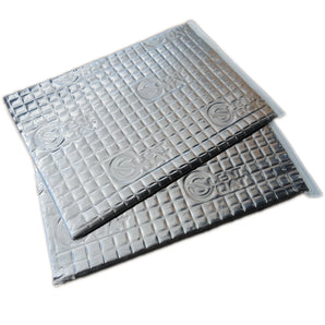 Silent Coat Sound Deadening 12 Sheets 4mm Car Van Vibration Damper Proofing Mat - CEN
