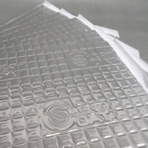 Silent Coat Sound Deadening 12 Sheets 4mm Car Van Vibration Damper Proofing Mat - CEN