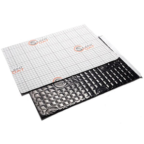 Silent Coat Sound Deadening 30 Sheets 3mm Black Vibration Damper Proofing Mat - CEN