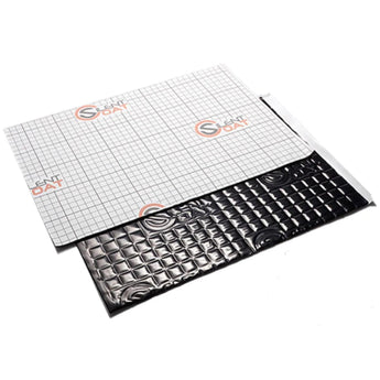 Silent Coat Sound Deadening 30 Sheets 3mm Black Vibration Damper Proofing Mat - CEN
