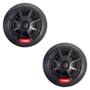 Vibe Slick SLICK1-V4 2 Inch Car Component Silk Dome Tweeters 50w RMS Pair
