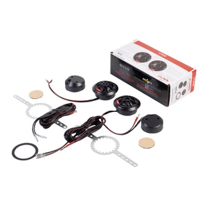 Vibe Slick SLICK1-V4 2 Inch Car Component Silk Dome Tweeters 50w RMS Pair