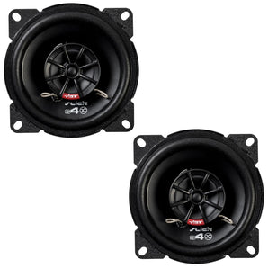 Vibe Slick SLICK4-V7 4 Inch 2 Way Coaxial Car Speakers 50w RMS Pair