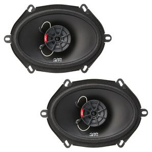 Vibe Slick SLICK57-V7 5x7 Inch 2 Way Coaxial Car Speakers 80w RMS Pair