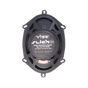Vibe Slick SLICK57-V7 5x7 Inch 2 Way Coaxial Car Speakers 80w RMS Pair