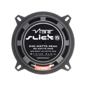 Vibe Slick SLICK5C-V7 5.25 Inch 2 Way Component Car Speakers 80w RMS Pair