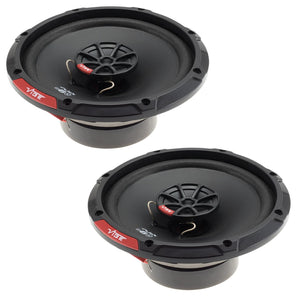 Vibe Slick SLICK6-V7 6.5 Inch 2 Way Coaxial Car Speakers 80w RMS Pair