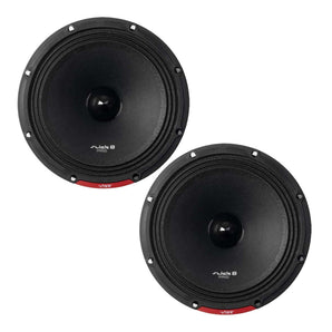 Vibe Slick SLICKPRO8M-V0 8 Inch Pro Audio Midrange Speakers 150w RMS Pair