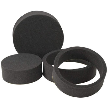 Stinger Roadkill Fast Rings 6.5" 165mm Acoustic Foam Car Door Speaker Baffle Kit - CEN