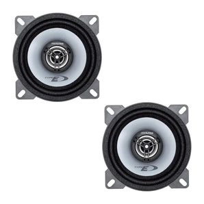 Alpine SXE-1025S Speakers 4 Inch 10cm SXE Series Car 2 Way Coaxial 25w RMS Pair - CEN