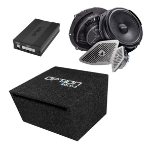 Option Audio VW T6 Plug & Play Kit DSP Amplifier & Subwoofer