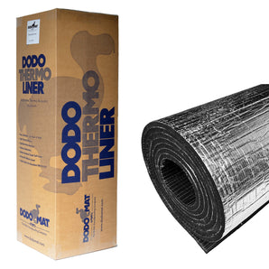 Dodo Thermo Liner V3 12mm Foam Foil Lined 5m Roll Van Insulation Sound Proofing - CEN