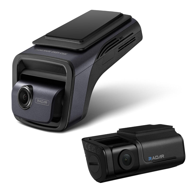 Thinkware Dash Cam U3000 4K UHD Front 2K QHD Rear Camera Built In Radar GPS WiFi