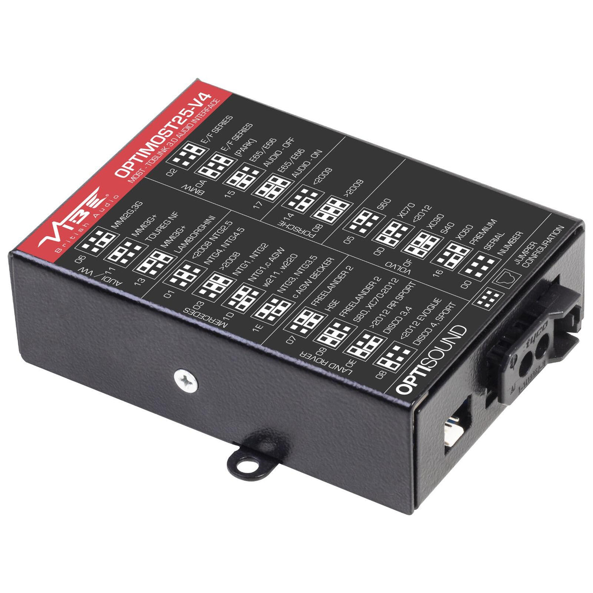 Vibe Most 25 Optical Audio Interface Adapter DSP Integration OPTIMOST25-V4 - CEN