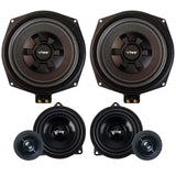 Vibe Optisound BMW & Mini 3 Way 4" Speaker and 8" Subwoofer Upgrade Plug & Play - CEN