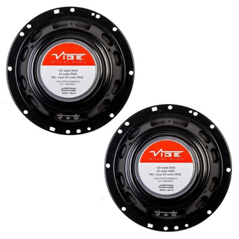 Vibe Replacement Car Speakers Critical Link 6.5 inch Dual Cone Sold as a Pair - CEN