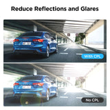 Viofo CPL-500 Polarised Filter Anti Glare for A329 Rear Camera RTC300 Telephoto - CEN