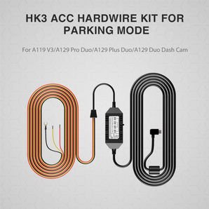 Viofo HK3 Hardwire Parking Mode Power Cable for A119 V3 & A129 Dash Cam Camera - CEN