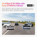 Viofo A119 Mini 2 Dash Cam Front 1 Channel 2K Quad HD 5MP Starvis 2 GPS Camera - CEN