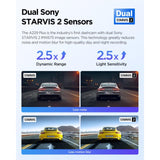 Viofo A229 Plus 2CH Dash Cam 2K Front & Rear Starvis 2 GPS WIFI HDR Dual Camera - CEN