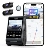 Viofo A229 Pro 3CH Dash Cam 4K Front 2K Rear Starvis 2 GPS WIFI HDR Taxi Camera - CEN