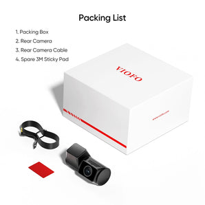 Viofo RC320 Rear Camera 1080P HDR for A229 Plus A229 Pro Series Dash Cameras