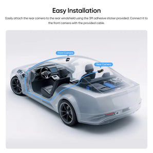 Viofo RC320 Rear Camera 1080P HDR for A229 Plus A229 Pro Series Dash Cameras