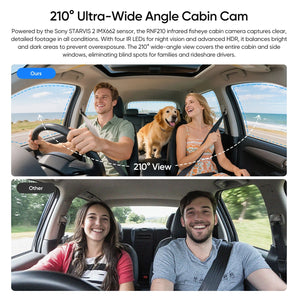 Viofo RNF210 Infrared Fisheye Cabin Camera 1080P for A229 Series Dash Cameras