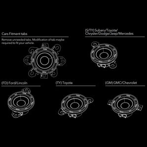 Morel IP-VWB25.4 2.5 Inch Multi Mount Wide-Band Speakers
